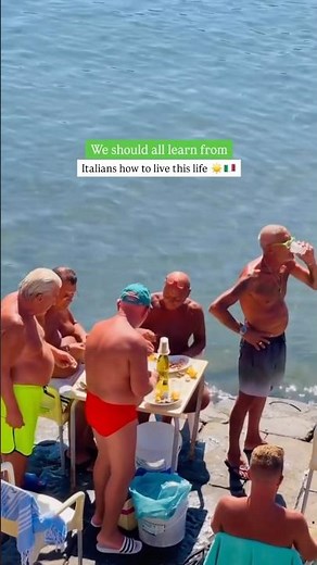 This is Exactly What "La Dolce Vita" Looks Like🏖️🇮🇹 #rome #italy #travel #shorts #beach #summer