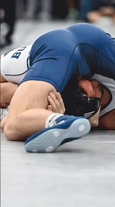 Barrett Brandt gets the fall over Oliver Scelza