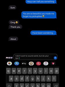 RIZZ App: Texting Your Crush Pick-up Lines