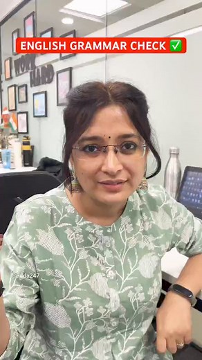 English Grammar Check ✅ #englishgrammar #english #shorts #adda247 #shortsfeed Visit our Adda247 YouTube channel :- https://www.youtube.com/channel/UC1L2JoMpcY6MRLhFd3gg5Xg | Bankers Adda