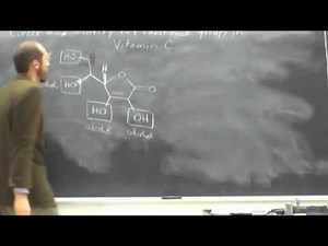 Circle and Identify Functional Groups In an Organic Molecule (Vitamin C) 001
