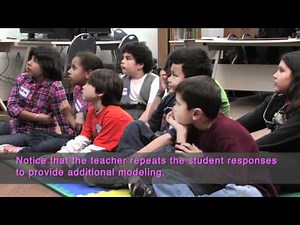 Frames for Fluency - Oral Language Instruction - Intermediate Demo