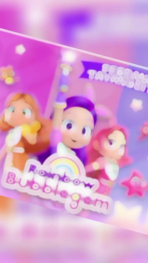 Colorful Rainbow Bubblegum Creations and TikTok Trends