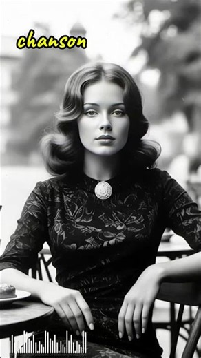 French Chanson 🇫🇷 Vintage Paris Love Song | Paris Café Music #Shorts