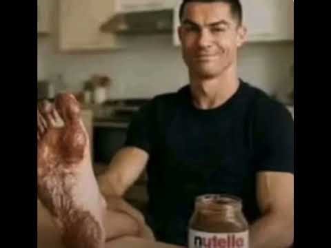 Ronaldo Nutella feet meme