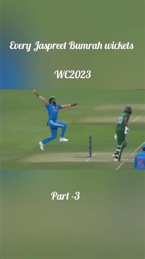 Every Jaspreet Bumrah wickets WC2023P-3