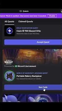 WoW Transmog: New Discord Quest for Transmog #worldofwarcraft #transmog #discord