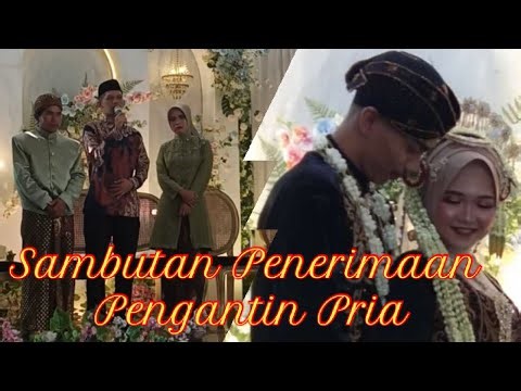 Sambutan Penerimaan Pengantin Pria Bahasa Jawa