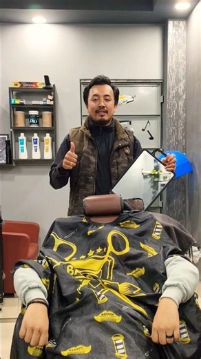 Even a headless man can get a haircut😅 #headless #haircut