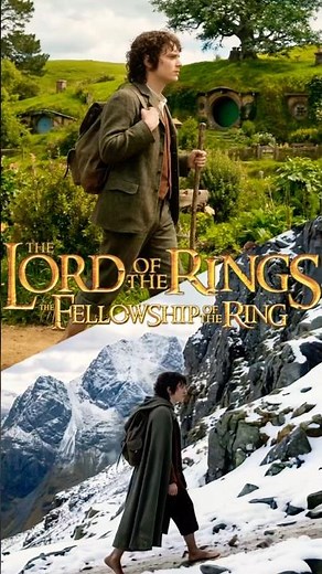 Frodo’s Journey: Part 1 💍🗡️ #shorts