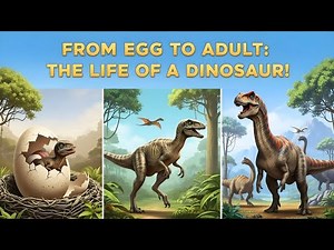 Inside a Dinosaur’s Life Cycle: From Egg to Adult in Stunning