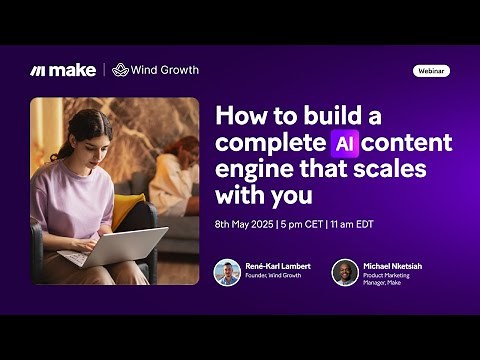 [Webinar] How to build a complete AI content engine that scales with you
