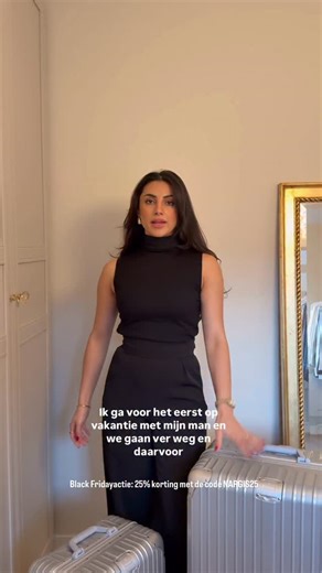 Nargis Hamdard on Instagram: "De inpakstress is real… omdat deze trip zó gevarieerd is, heb ik letterlijk mijn hele kast moeten doorspitten om te bedenken wat ik allemaal mee wil nemen. 😅 En ja… ik heb mezelf drie goede koffers gegund, want we hebben ook een Afghaanse🇦🇫 bruiloft tijdens de reis! Super excited, maar eerlijk… hoe pak je in voor zó veel verschillende momenten? Ondertussen heeft mijn man het easy peasy. 🙃 Anywaay, omdat Black Friday eraan komt mag ik 