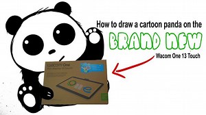 A Panda-drawing Exercise On The Wacom One - Wacom