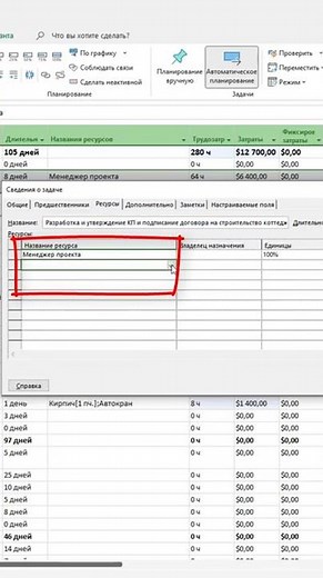 How to assign resources in the Task Details window in MS Project Pro? #oberemokivan #msproject