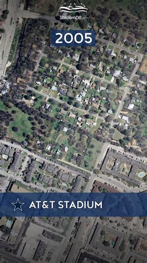 🇺🇸📈 Transformation of AT&T Stadium A record nine World Cup 2026 games are coming to Dallas. Explore match prices and book your tickets with us today ⬇️ 🔗 https://stadiumdb.com/tournaments/world_cup/2026/cowboys_stadium Construction of AT&T Stadium began in 2006 after Arlington voters approved public funding to support the Dallas Cowboys’ new home. Designed by HKS Architects, the project envisioned a retractable roof and one of the world’s largest center-hung video boards. Originally budgeted