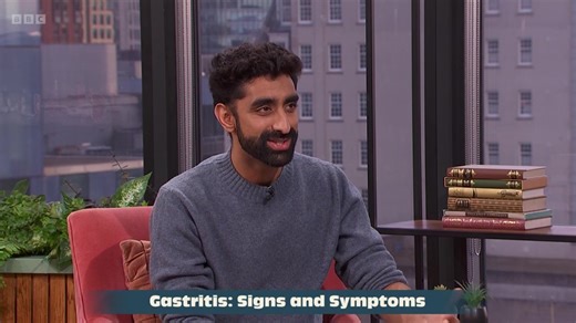 Often called “sunburn in your stomach,” gastritis affects millions worldwide. Dr Kas explains the symptoms - and how simple food swaps like fewer curries and more bananas can help. To watch this with subtitles, go to BBC iPlayer and search for Morning Live from 16/01/2026. | BBC Morning Live