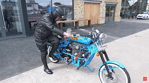 Meet Radial Nerve, A 360cc 7-Cylinder Radial Engine Custom By DFX Moto