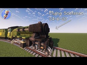 Flying Scotsman In Minecraft | Create Mod | Extended Bogeys
