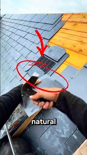 Perfect Slate Roof Installation – Satisfying Precision Work with a Roofing Slate Hammer