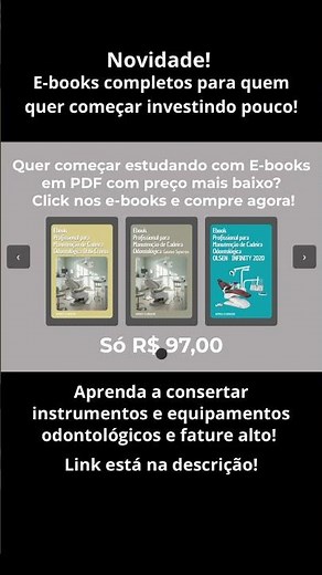 E-book para manutenção de cadeira odontológica
