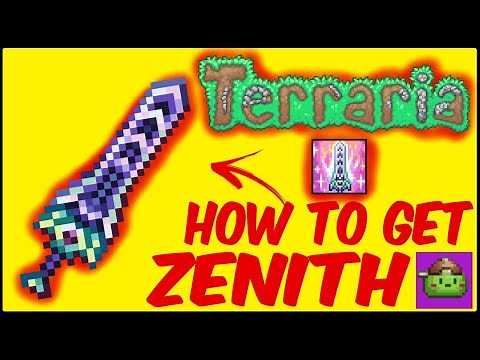 How To Get Zenith In Terraria | Terraria 1.4.4.9
