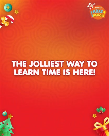 Looking for the jolliest gift to give your kids this season? Give them the joy of learning how to tell time! Collect all Jolly Watch Squad characters with every Jollibee Kids Meal! | Jollibee