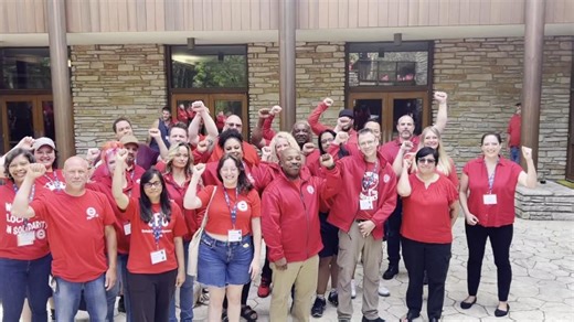 UAW International Union on Instagram: "UAW’s LUDLs (Local Union Discussion Leaders) are in training at the UAW Education Center in Black Lake, Michigan, this week and send strong solidarity to their siblings on strike in NYC with UAW Local 2325. #StandUpUAW"
