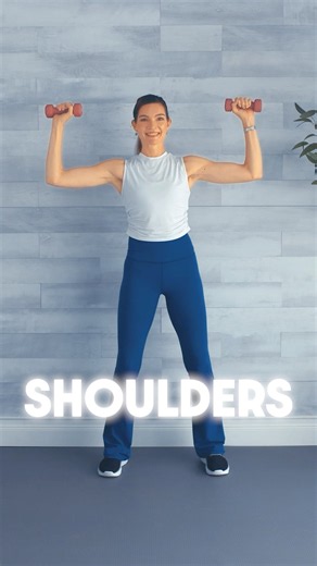 Try these 3 Exercises to Shape up your Shoulders! #fitness #seniorhealth #strength #health