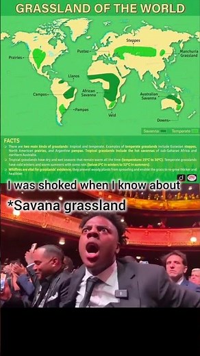Grasslands of the world🌍(shoked) 😳#shorts #geography #world #country