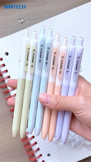 Unlock your sweetest ideas with the cutest pens! 🍭 Smooth-gliding gel ink meets a dreamy pastel design - making every word a treat. Get your Writech Cute Gel Pens and start dreaming in color! 🎀 #Writech #WritechPH #CuteGelPen #SweetNotes | Writech Philippines