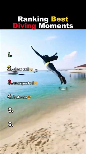 Ranking Best Diving Moments😭 #usa