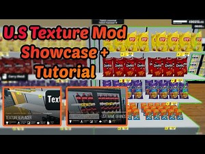 U.S Brand Texture Mod Installation For Supermarket Simulator