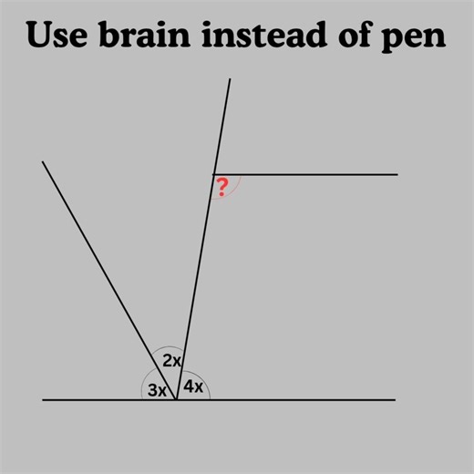 Basic mathematics Triangle problem algebra tricky problem #mathteacher #mathlover #mathfun #algebra