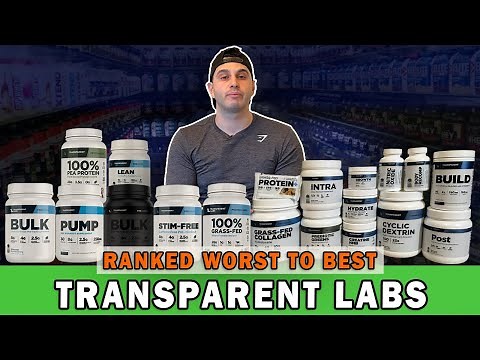 Every Transparent Labs Supplement Ranked WORST to BEST