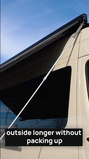 How an awning changes van camping!
