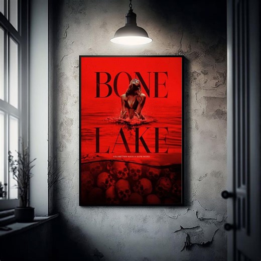Hot New Bone Lake Movie Poster (2025) – Suspense Thriller Film Print, Premium Wall Decor - Etsy