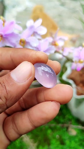 Beautiful natural lavender pink Solomon stone ⚒️💎⚒️