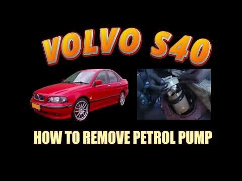 VOLVO S40 - HOW TO REMOVE PETROL PUMP