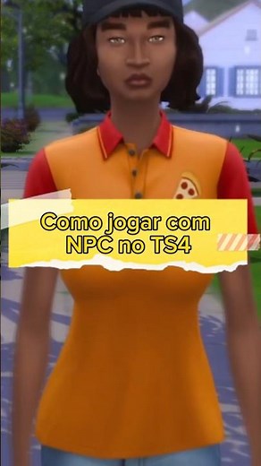 Como jogar com os NPC no The Sims 4 #sims4 #thesims4 #games