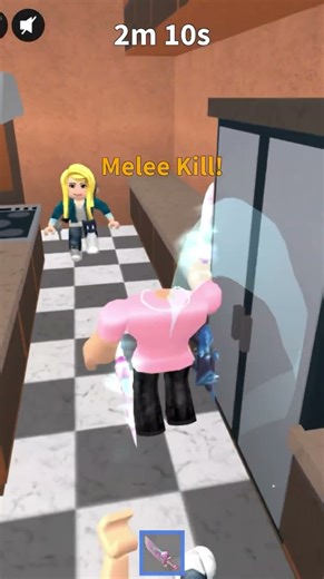 MM2 Murderer round pt.2! #roblox #fyp #heroic #mm2