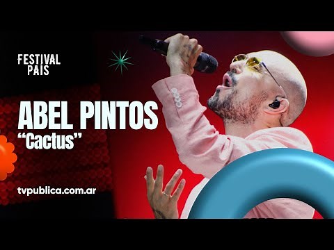 "Cactus" por Abel Pintos en Cosquín - Festival País 2024