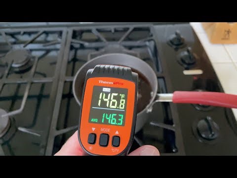 ThermoPro Dual Laser Infrared Thermometer Demonstration