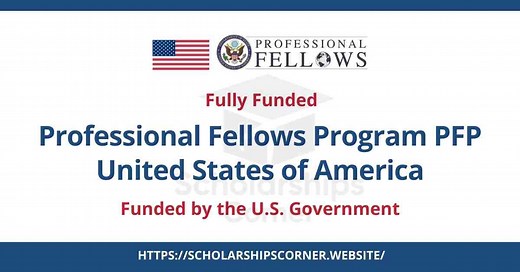 Professional Fellows Program PFP in USA 2026 | Fully Funded