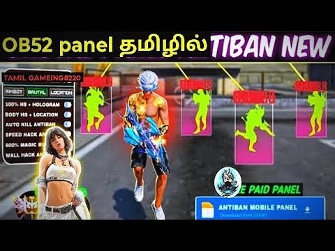 freefire paid panel in tamil low budget and easy way to apply#fftamil #config