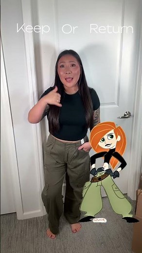 A very realistic keep or return with Abercrombie… the success was minimal🙈 #abercrombie #tryonhaul