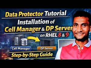 Data Protector Tutorial | Installation of Cell Manager & DP Server (Step-by-Step Guide)