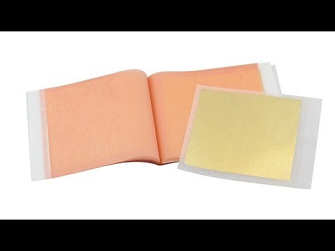 Gilding course: 7 - Gold leaf in transfer leaves