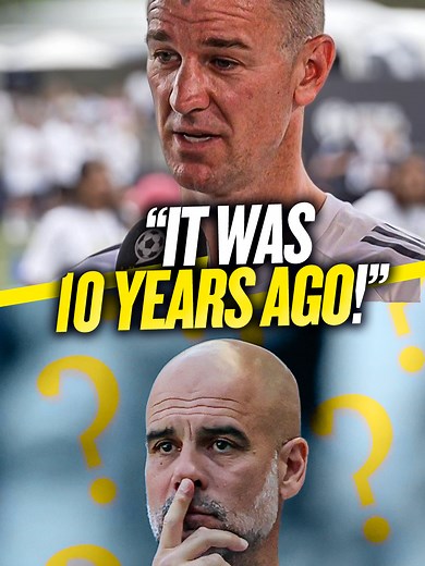 Joe Hart Responds to Pep Guardiola's Regret