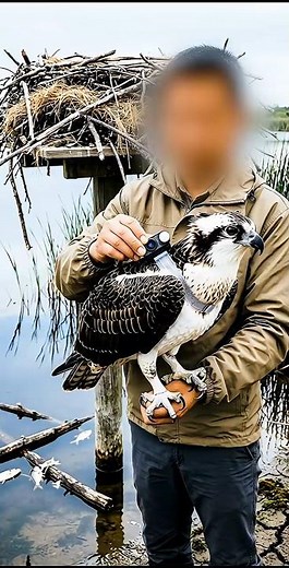 Osprey POV Hunt 🦅 Catching Fish Mid-Air! #pov #nature #macrowildlife #wildlife #wildlifedocumentary